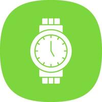 Wristwatch Vector Icon Design