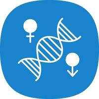 Chromosome Vector Icon Design