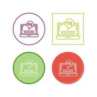 Digital Learning Vector Icon