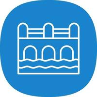 Canal Vector Icon Design