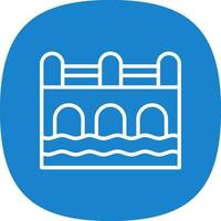 Canal Vector Icon Design