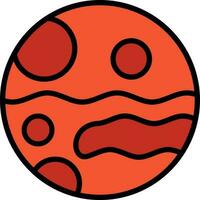 Mars Vector Icon Design