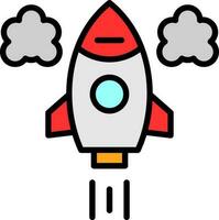 Rocket Vector Icon Design