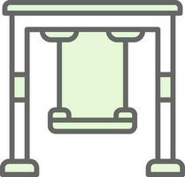 Swing Vector Icon Design