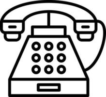 Telephone Vector Icon Design