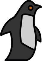 pingüino vector icono diseño