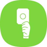 Red card Vector Icon Design