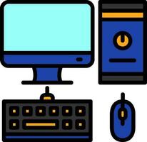 Computer Vector Icon Design