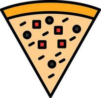 Pizza Vector Icon Design