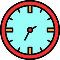 diseño de icono de vector de reloj