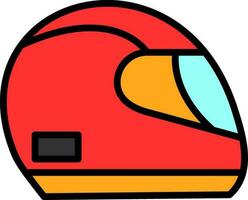 Helmet Vector Icon Design