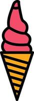 Ice cream Vector Icon Design