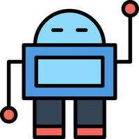 Robot Vector Icon Design