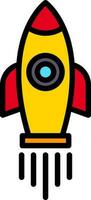 Rocket Vector Icon Design
