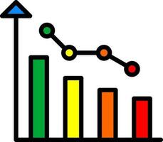 Graph Vector Icon Design