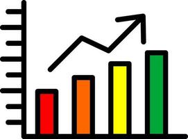 Graph Vector Icon Design