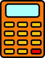 Calculator Vector Icon Design