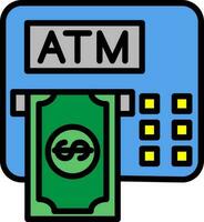 Atm Vector Icon Design