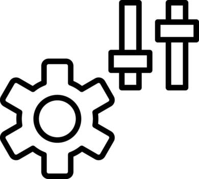 Setting Vector Icon Design