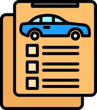 diseño de icono de vector de documentación