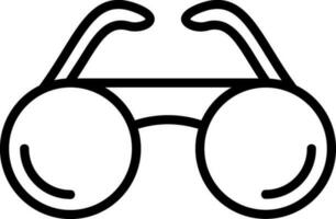 Glasses Vector Icon Design