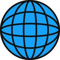 World globe Vector Icon Design