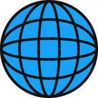 World globe Vector Icon Design