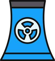 diseño de icono de vector nuclear