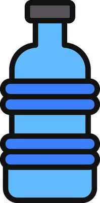 Plastic bottle Vector Icon Design