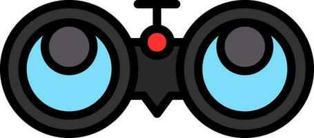 Binocular Vector Icon Design