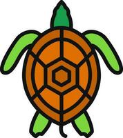 Turtle Vector Icon Design