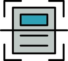Scanner Vector Icon Design