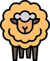 Sheep Vector Icon Design