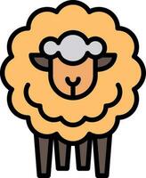 Sheep Vector Icon Design