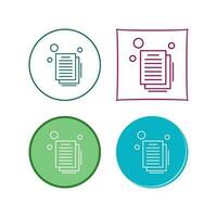 Document Vector Icon