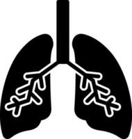 Lungs Vector Icon Design