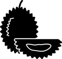 Durian vector icono diseño