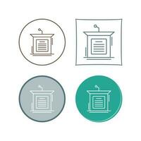 Podium Vector Icon