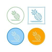 Pineapple Vector Icon