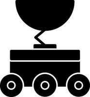 Moon rover Vector Icon Design