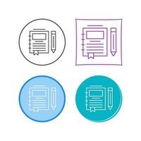 Journal Vector Icon