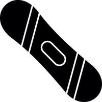 Snowboard Vector Icon Design