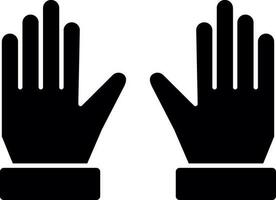 Glove Vector Icon Design