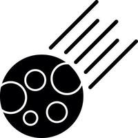 Comet Vector Icon Design
