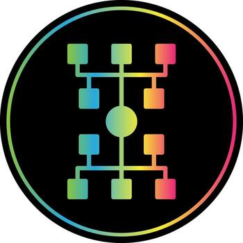 Algorithm Vector Icon Design
