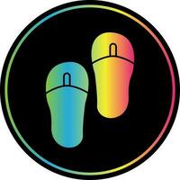 Flip flops Vector Icon Design