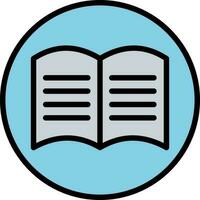 Manual book Vector Icon Design