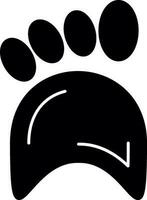 Paw Vector Icon Design