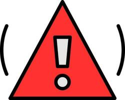 Warning Vector Icon Design