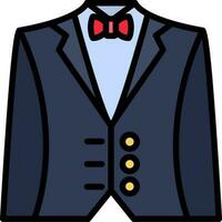 traje vector icono diseño